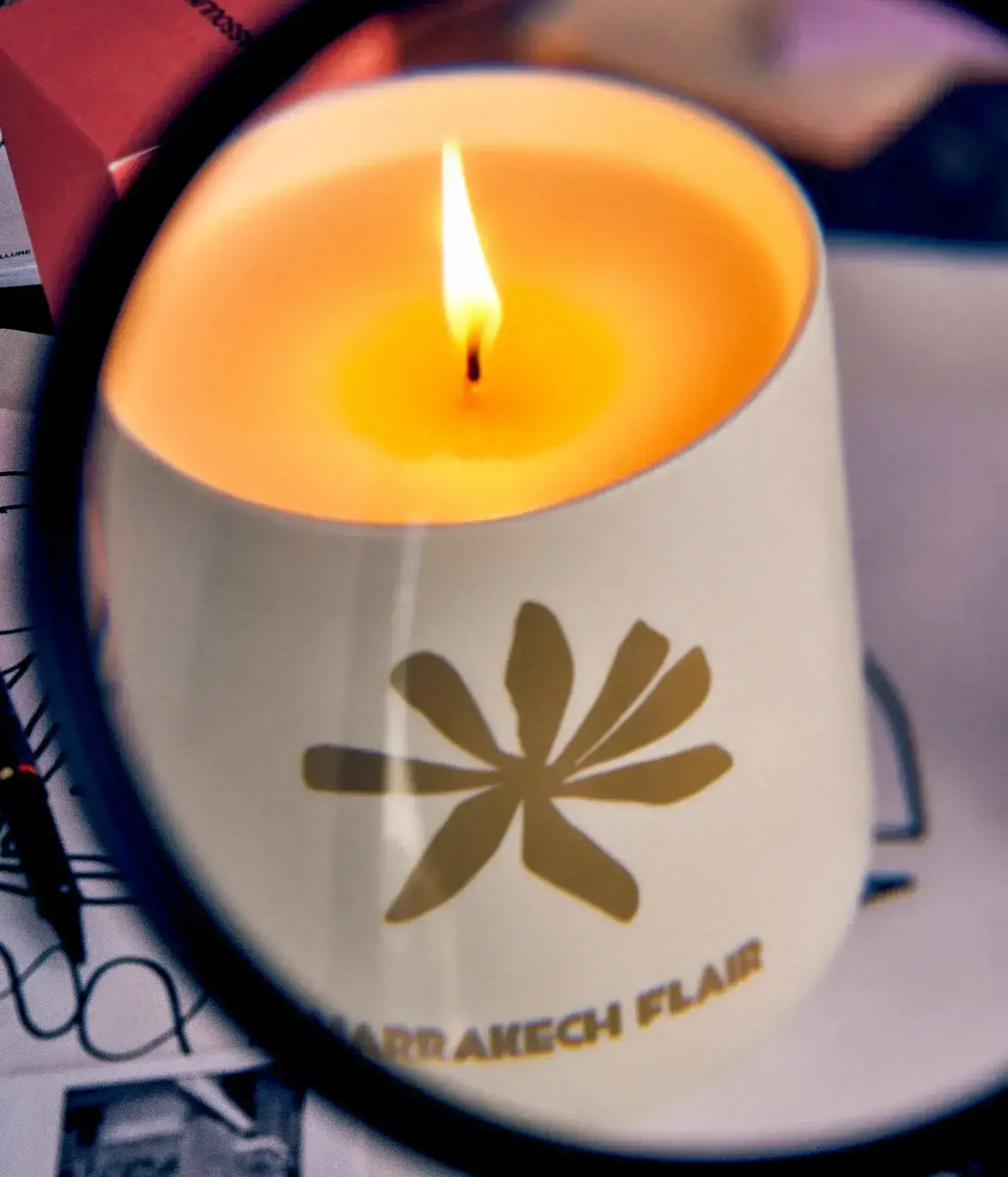 Marrakech Flair - Travel from Home Candle